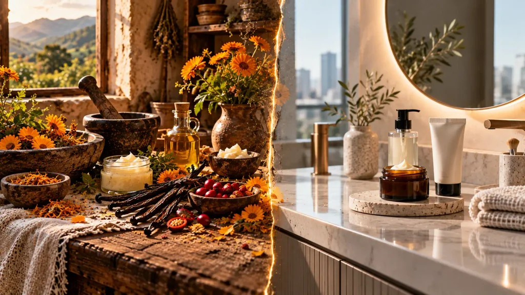 Cosmética natural que combina tradición ancestral y cuidado facial moderno
