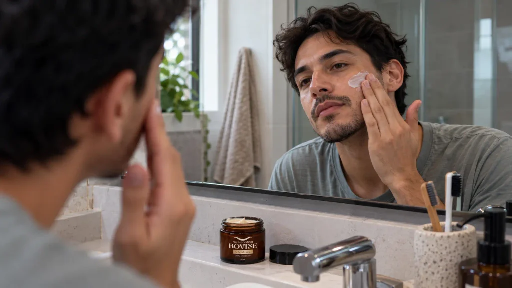 Rutina facial natural para cuidar la apariencia de una piel con marcas